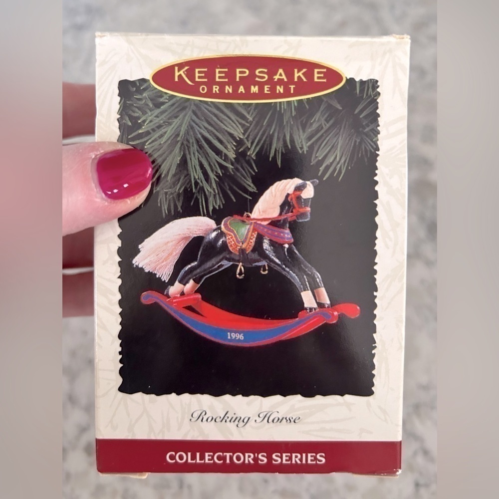 Hallmark Keepsake Rocking Horse 1996 - Picture 2 of 3